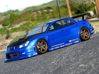 Кузов ралли 1/10 - PROVA HPI IMPREZA (200mm) некрашеный