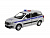 Машина ''АВТОПАНОРАМА'' LADA GRANTA CROSS Полиция, серебро, 1/24, свет, звук, в/к 24,5*12,5*10,5 см
