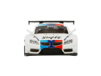 Машина АВТОПАНОРАМА BMW Z4 GT3, 1/38, белый, инерция, откр. двери, в/к 17,5*12,5*6,5 см