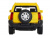 Машина ''АВТОПАНОРАМА'' Hummer H3, желтый, 1/43, инерция, в/к 17,5*12,5*6,5 см