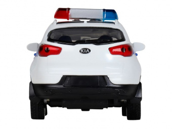 Машина АВТОПАНОРАМА KIA SPORTAGE R, Полиция, 1/39, инерция, откр. двери, в/к 17,5*12,5*6,5 см