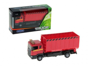 Машина Autotime ''SCANIA'' стройконтейнер 1:48
