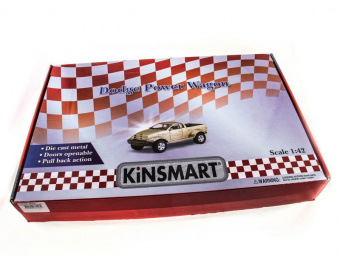 Машина Kinsmart ''DODGE Power Wagon'' инерция (1/12шт.) 1:42 б/к