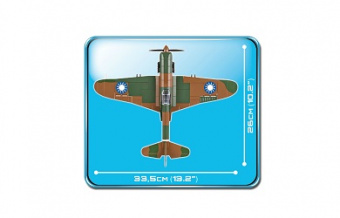 Конструктор самолет P-40B Tomahawk