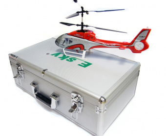 Вертолет Esky EC130 Hunter 2.4Ггц в алюминиевом кейсе