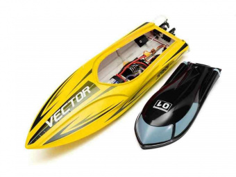 Радиоуправляемый катер Volantex RC Vector SR65 желтый Brushless PNP