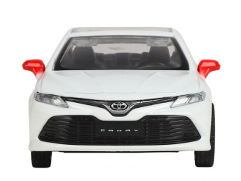 Машина АВТОПАНОРАМА Яндекс GO Toyota Camry, 1/43, белый, инерция, откр. двери, 17,5*12,5*6,5 см