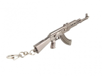 Брелок-сувенир автоматы из металла серии ''Cross Fire'' АК-47, М16, FAMAS