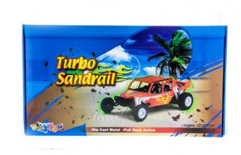 Машина Kinsmart Turbo Sadrail инерционная
