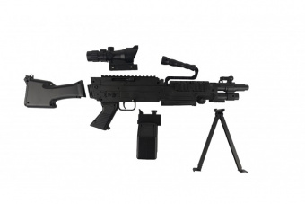 Пулемет M249 стрелящий орбизами 1288-7