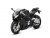 Мотоцикл АВТОПАНОРАМА BMW S1000R, 1/12, металл, черный, свободный ход колес