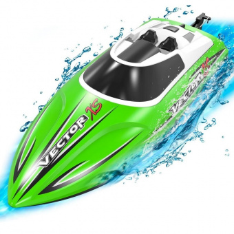 Радиоуправляемый катер Volantex RC 797-4 Vector S синий Brushless 2.4G LiPo RTR