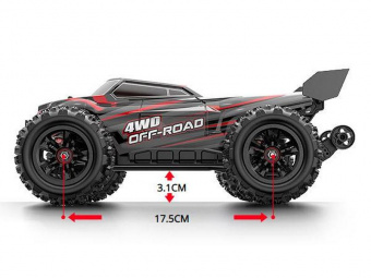 Радиоуправляемая трагги MJX Hyper Go 16210 Brushless 4WD 2.4G LED 1/16 RTR