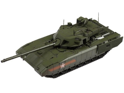 Сборная модель ZVEZDA Российский основной боевой танк Т-14 ''Армата'', подарочный набор, 1/35