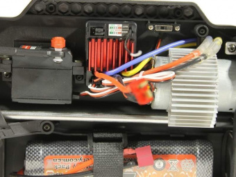 Радиоуправляемый монстр Remo Hobby MMAX UPGRADE (красный) 4WD 2.4G 1/10 RTR
