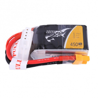 Аккумулятор Li-Po - 11.1В 450мАч 75C (3S1P)