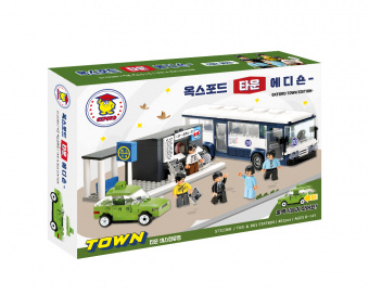 Конструктор OXFORD TOWN EDITION(TAXI & BUS STATION) 402дет. ST33360