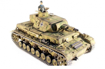 Радиоуправляемый танк Taigen 1:16 Dak PZ.Kpfw. IV Ausf. F-1 HC 2.4 Ghz (пневмо)