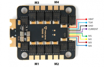Регулятор оборотов 4 в 1 Holybro Tekko32 F4 50A Blheli_32 4-6S