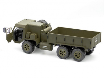 Радиоуправляемая машина Heng Long американский военный грузовик 6WD 2.4G 1/16 RTR