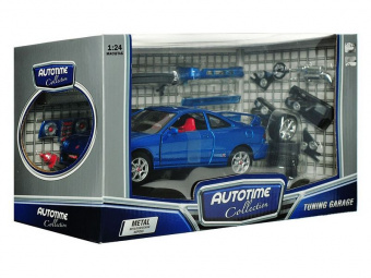 Машина Autotime ''ACURA INTEGRA TYPE-R 2000'' тюнинг гараж 1:24