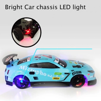 Радиоуправляемая машина Volantex RC для дрифта зеленый 4WD 2.4G 1/14 RTR