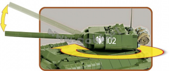 Конструктор COBI Танк Т-34-85 Rudy COBI-2486A