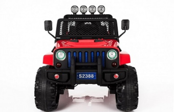 Электромобиль Little Sun Jeep Red