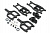 True-Track Rear A-Arm Conversion,Black:TMX 3.3/EMX