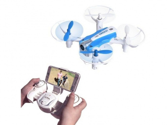 Р/У квадрокоптер Cheerson CX-17 WiFi RTF 2.4G (синий)