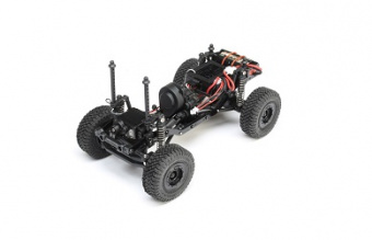 Краулер ECX 1:24 Scaler Crawler Barrage UV 4WD, электро, RTR (желтый)