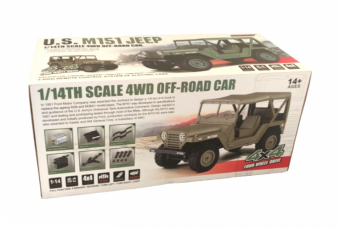 Радиоуправляемый Jeep 1:14 US M151 4WD 1:14 2.4G