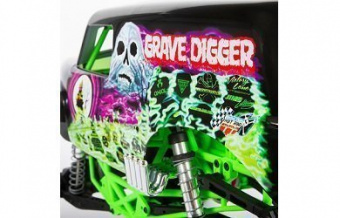 Радиоуправляемый монстр Axial 1/10 SMT10 Grave Digger 4WD RTR