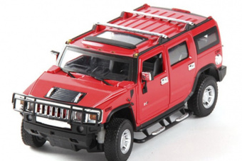 Радиоуправляемая машинка Model Hummer H2 масштаб 1:14