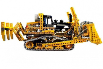 Конструктор Lepin Technics бульдозер с электроприводом