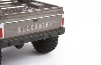 Модель для трофи Axial 1/24 SCX24 1967 Chevrolet C10 4WD Brushed RTR (тёмный металлик)