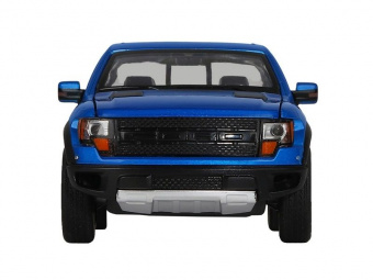 Машина ''АВТОПАНОРАМА'' Ford F-150 SVT Raptor, синий, 1/34, свет, звук, инерция, в/к 20*10*11 см